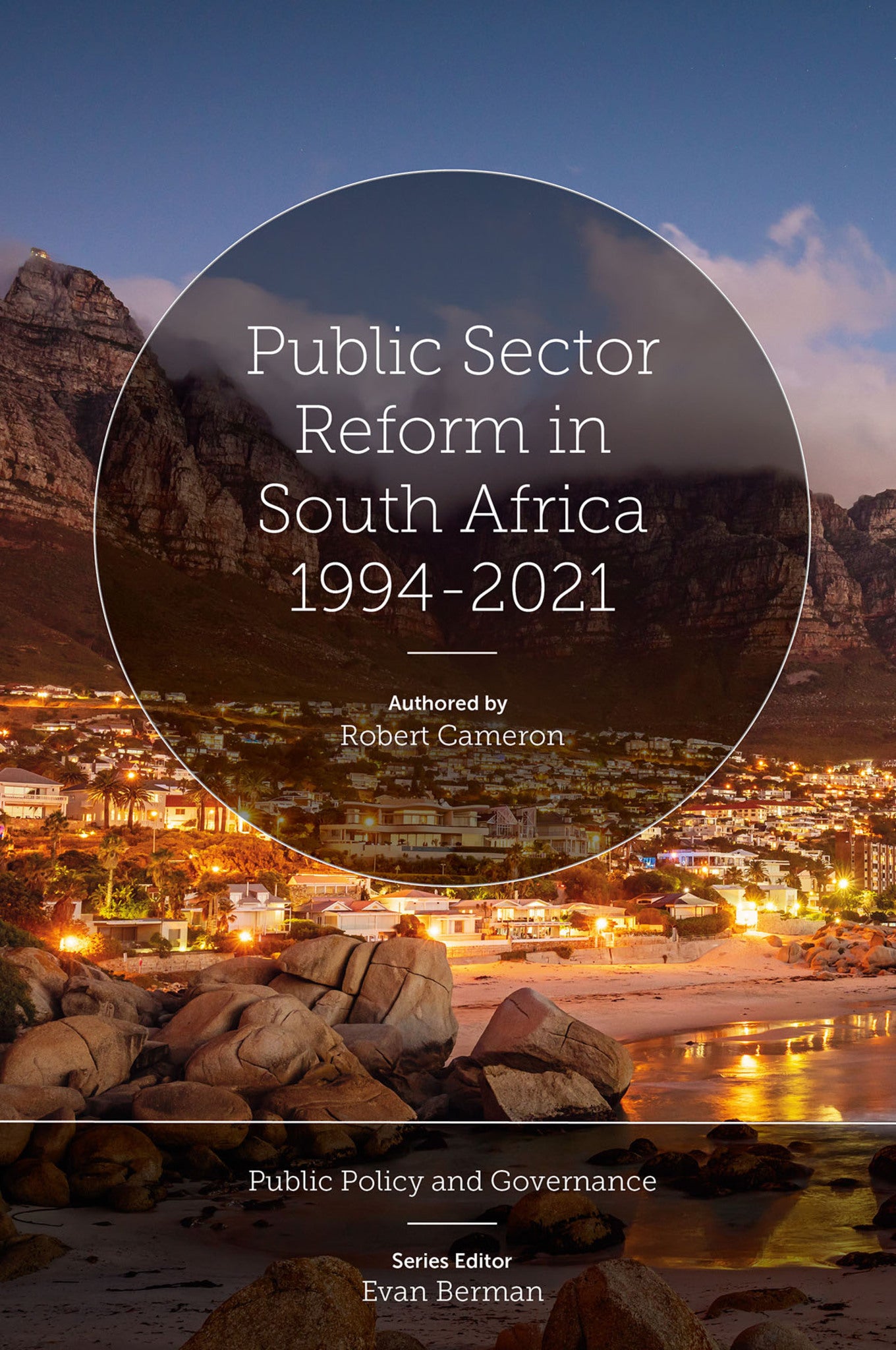 Cover image for Public Sector Reform in South Africa 1994-2021 ISBN 9781803827360