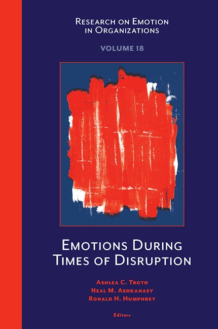 Book cover image for Emotions During Times of Disruption ISBN: 9781803828381