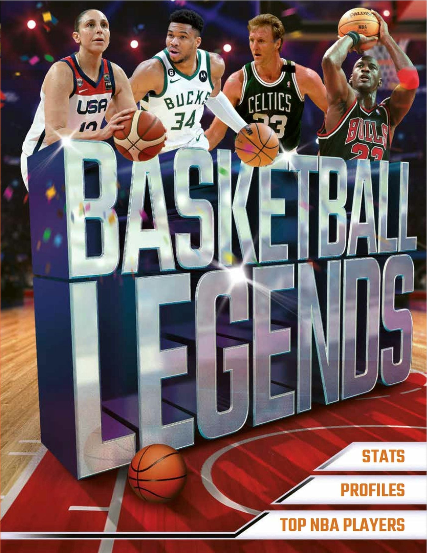 Book cover image for Basketball Legends ISBN: 9781804536735