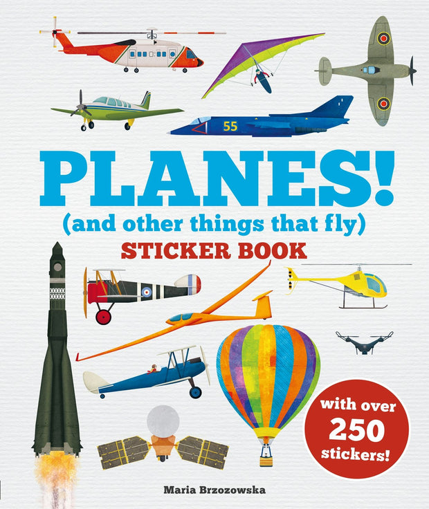 Cover image for Planes! Sticker Book, isbn: 9781804537855
