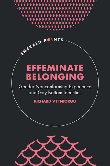 Book cover image for Effeminate Belonging ISBN: 9781804550106