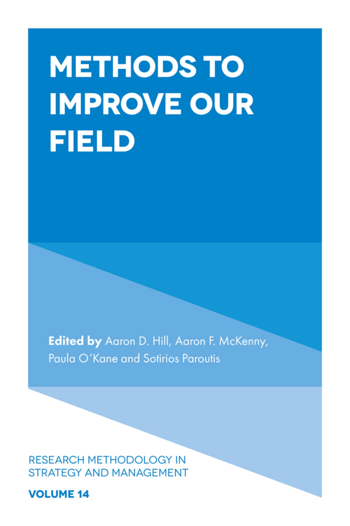 Cover image for Methods to Improve Our Field ISBN 9781804553657