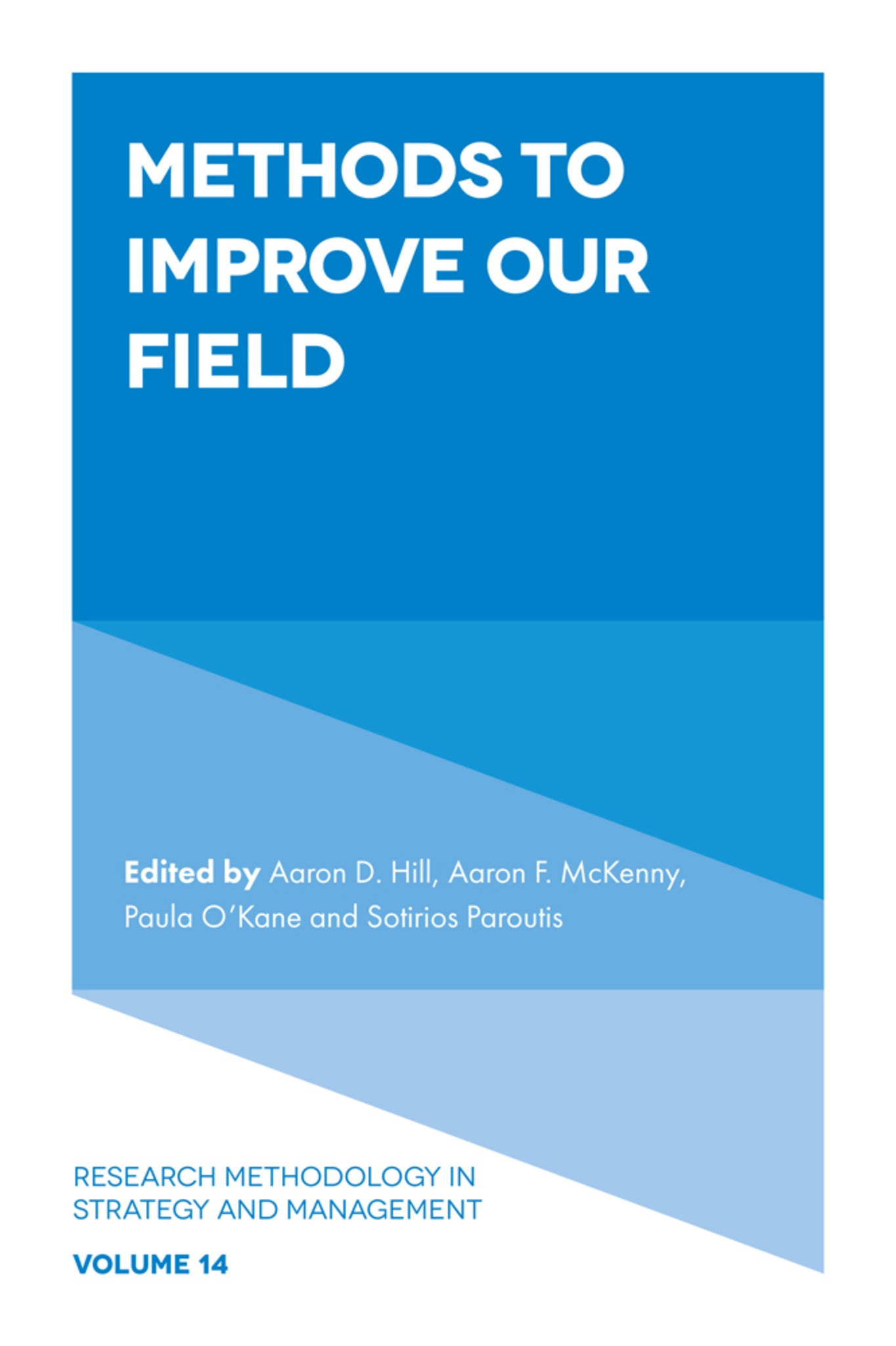 Cover image for Methods to Improve Our Field ISBN 9781804553657