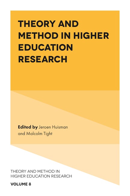 Book cover image for Theory and Method in Higher Education Research ISBN: 9781804553855