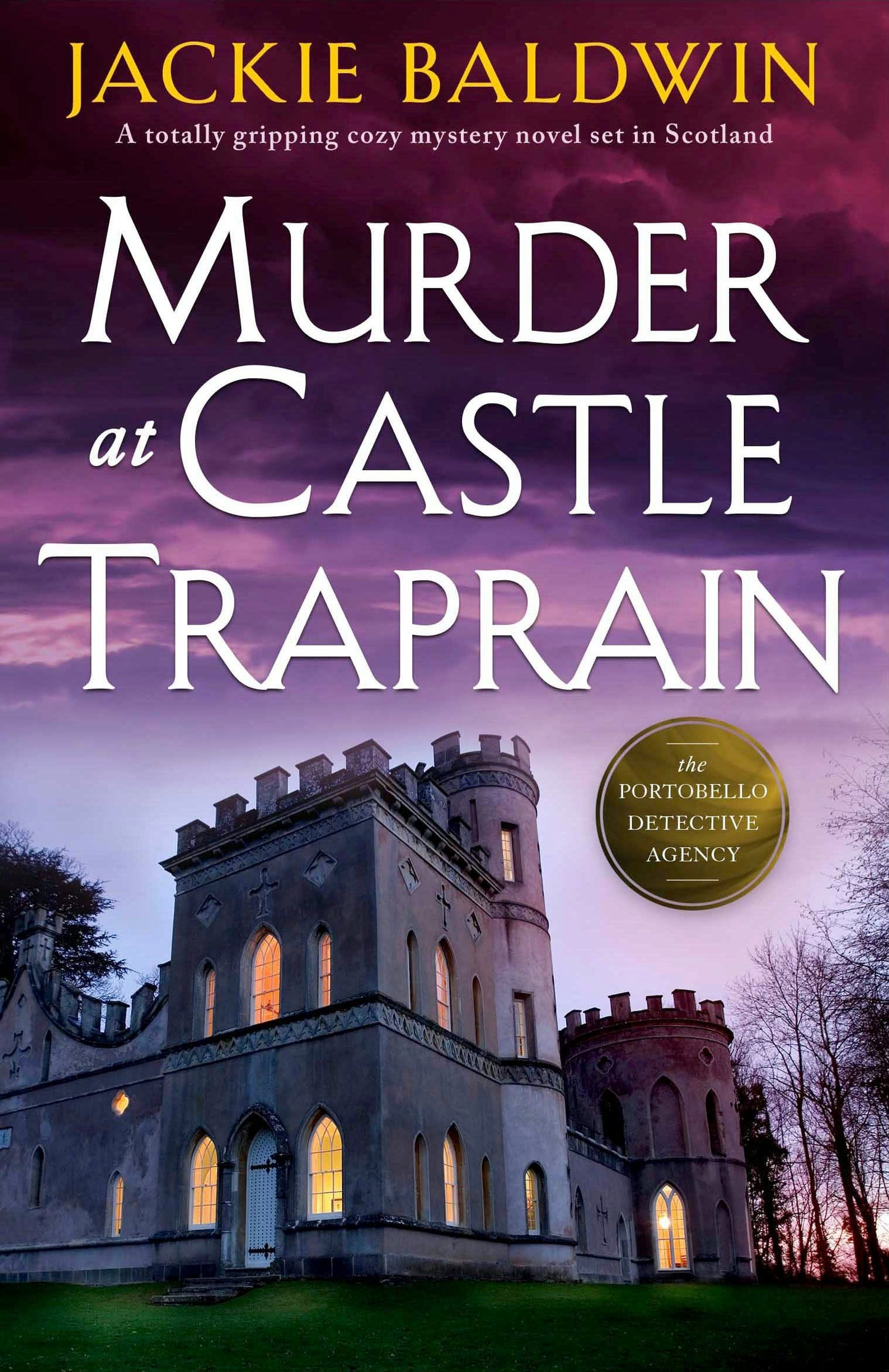 Book cover image for Murder at Castle Traprain ISBN: 9781805082361