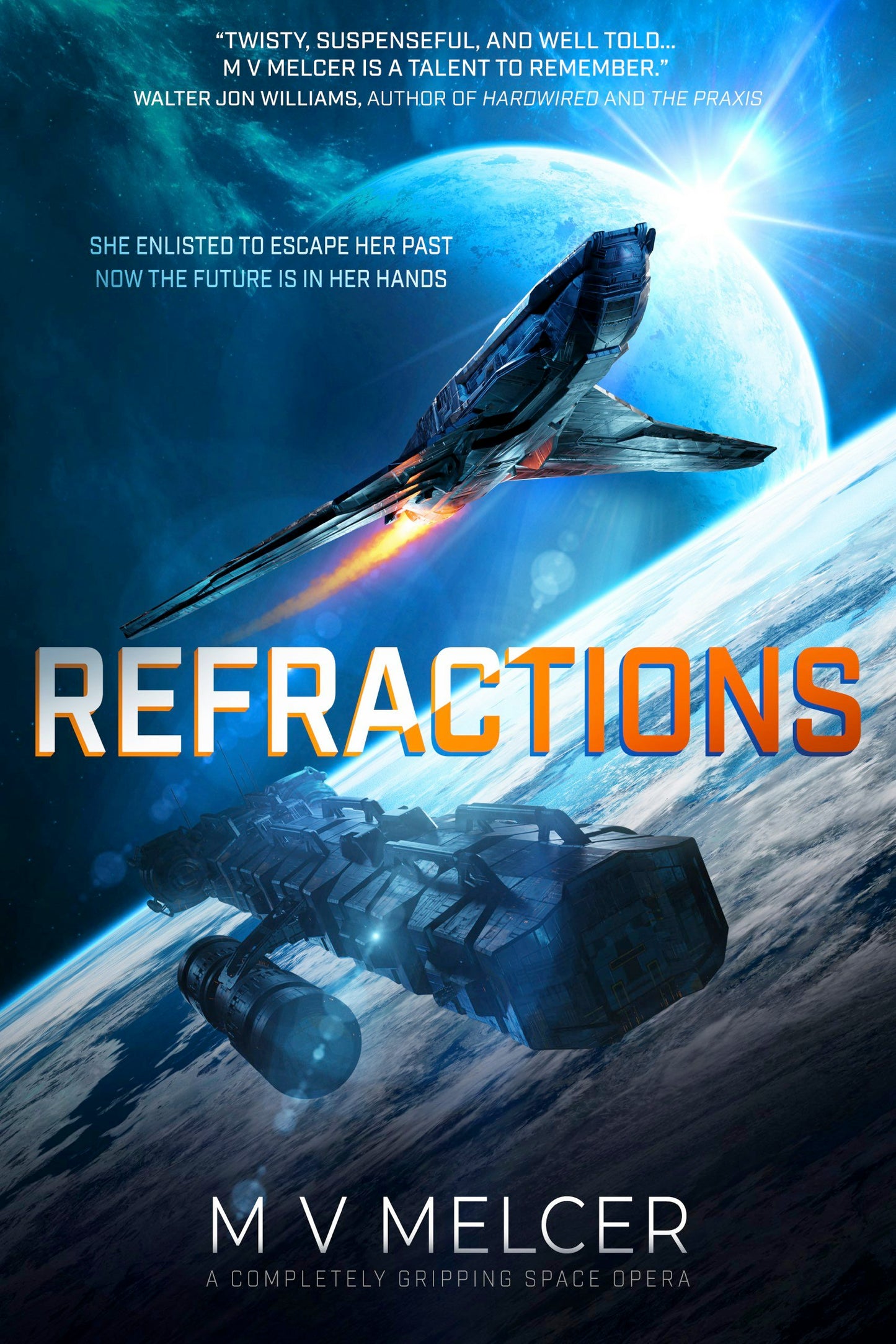 Book cover image for Refractions ISBN: 9781805082781