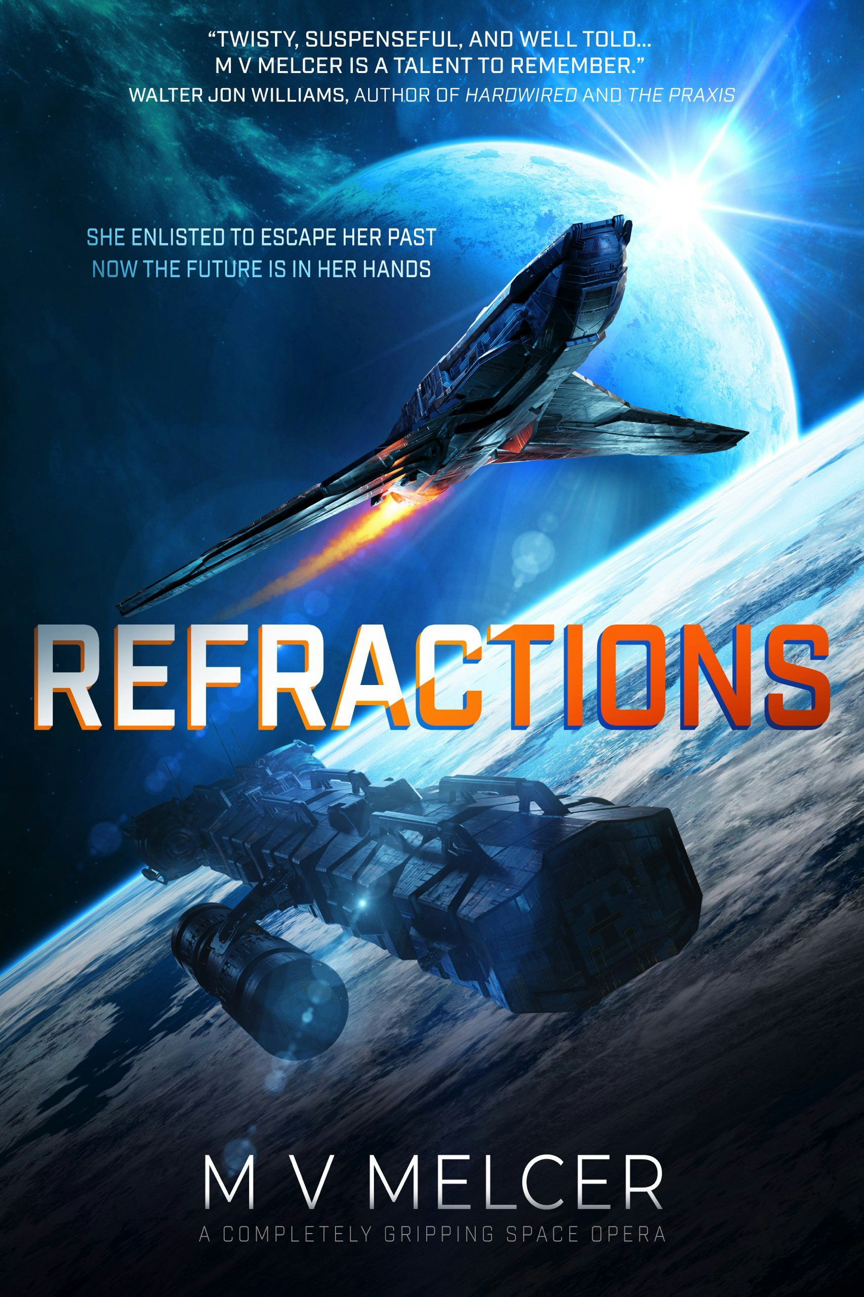 Book cover image for Refractions ISBN: 9781805082781