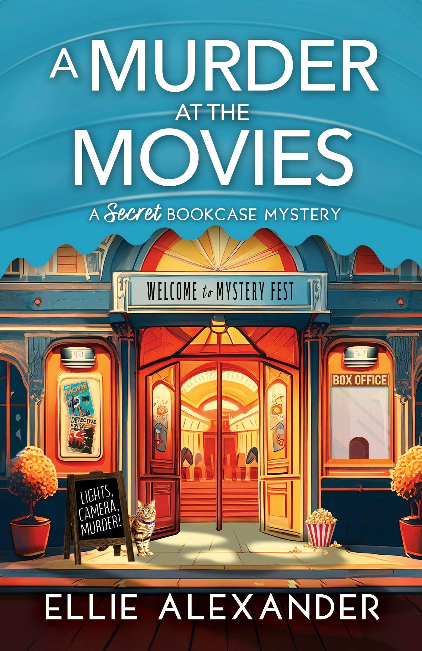 Book cover image for A Murder at the Movies ISBN: 9781805084129