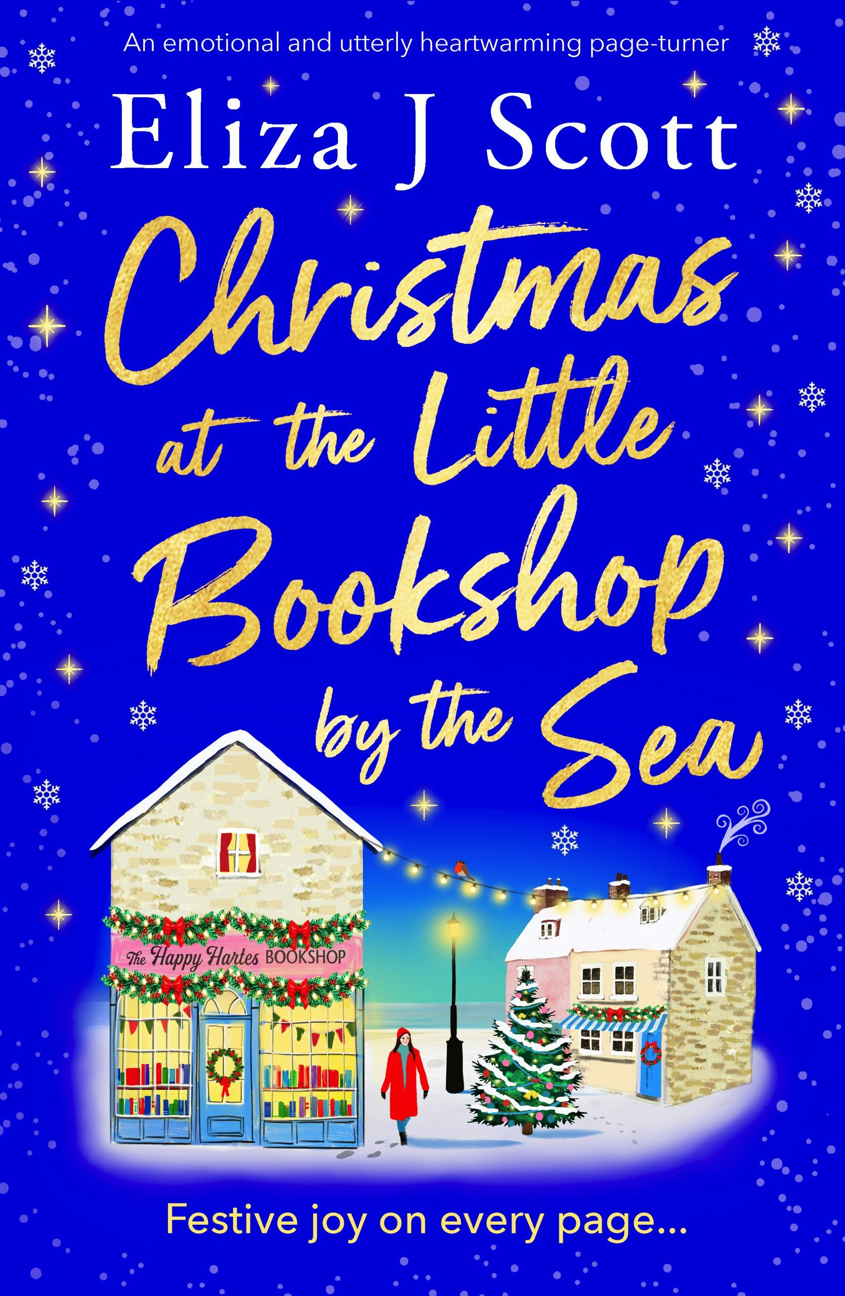Book cover image for Christmas at the Little Bookshop by the Sea ISBN: 9781805087397