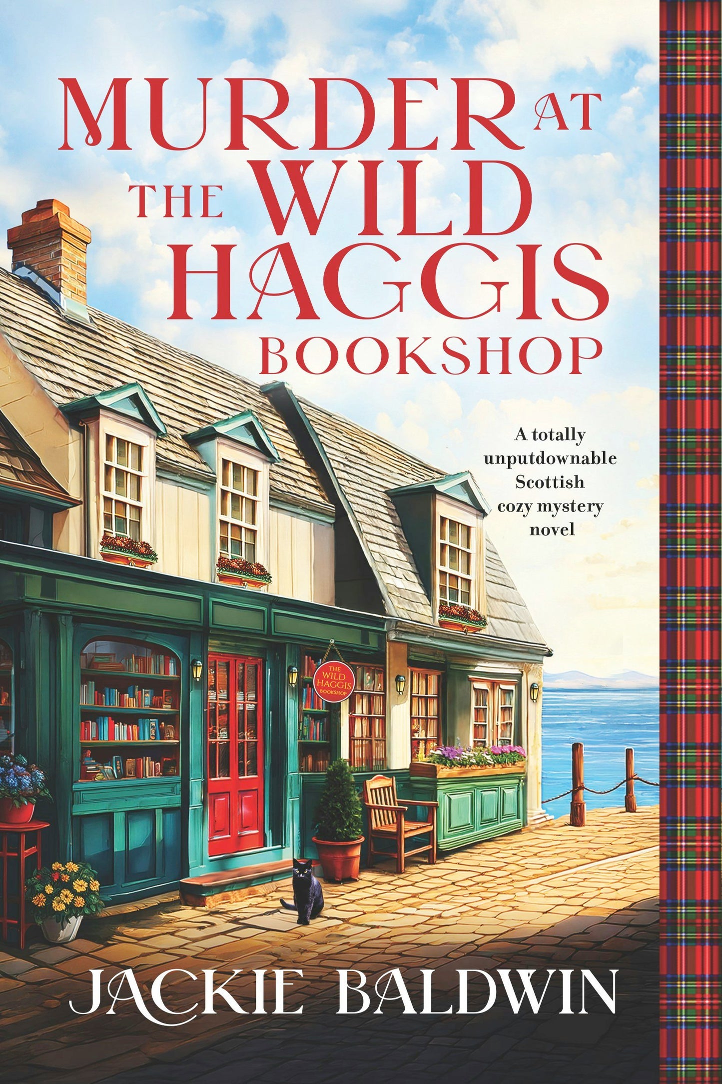 Book cover image for Murder at the Wild Haggis Bookshop ISBN: 9781805088448