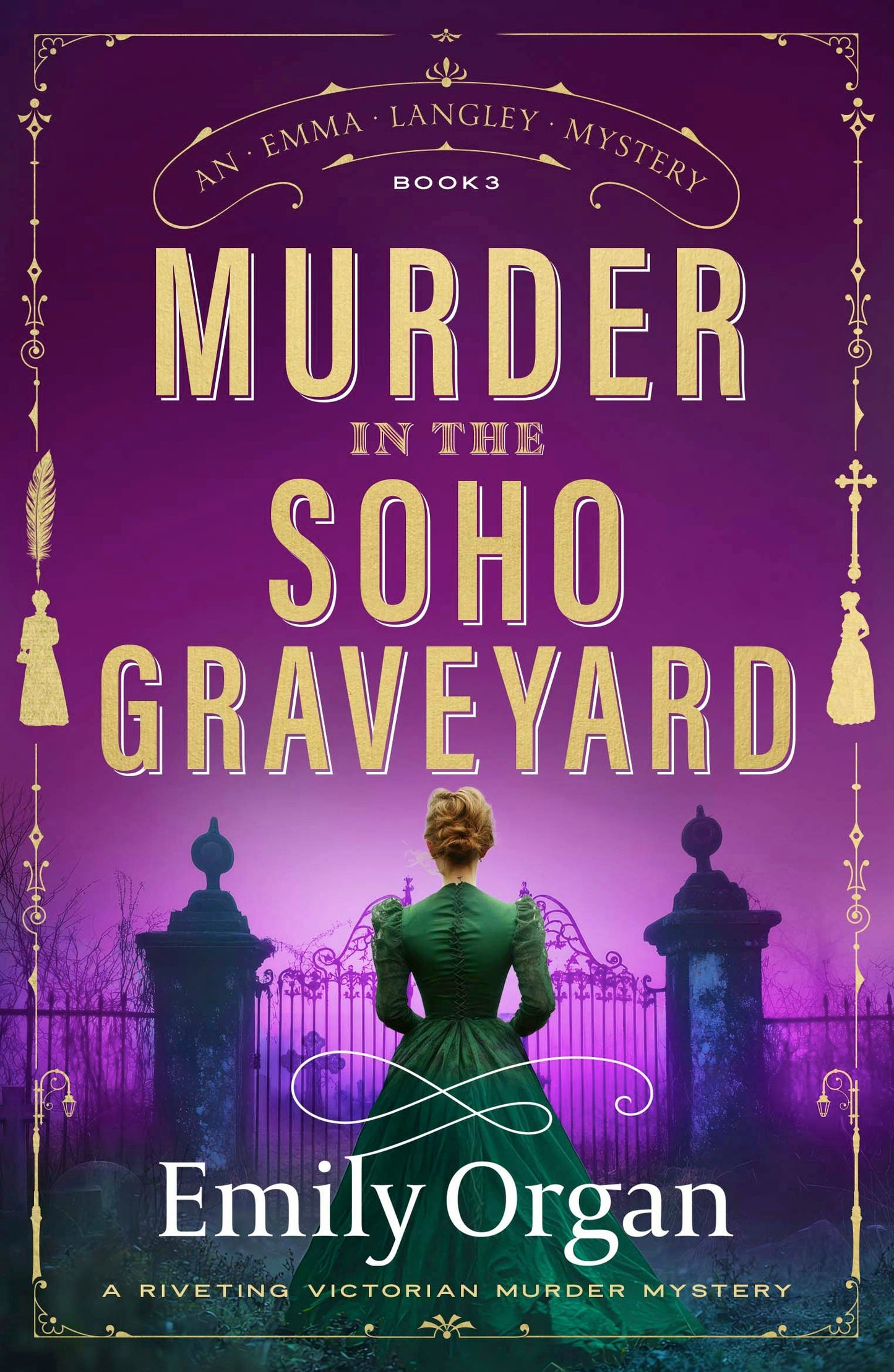 Book cover image for Murder in the Soho Graveyard ISBN: 9781805088868
