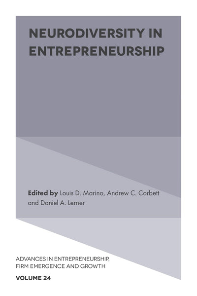 Cover image for Neurodiversity in Entrepreneurship, isbn: 9781805924883