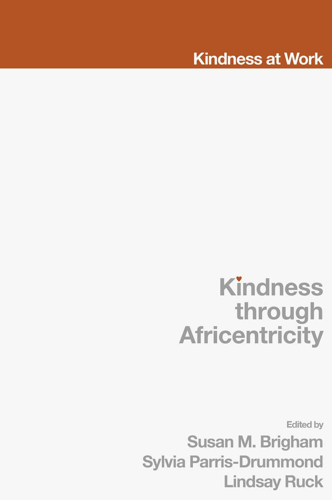 Cover image for Kindness Through Africentricity ISBN 9781805925668
