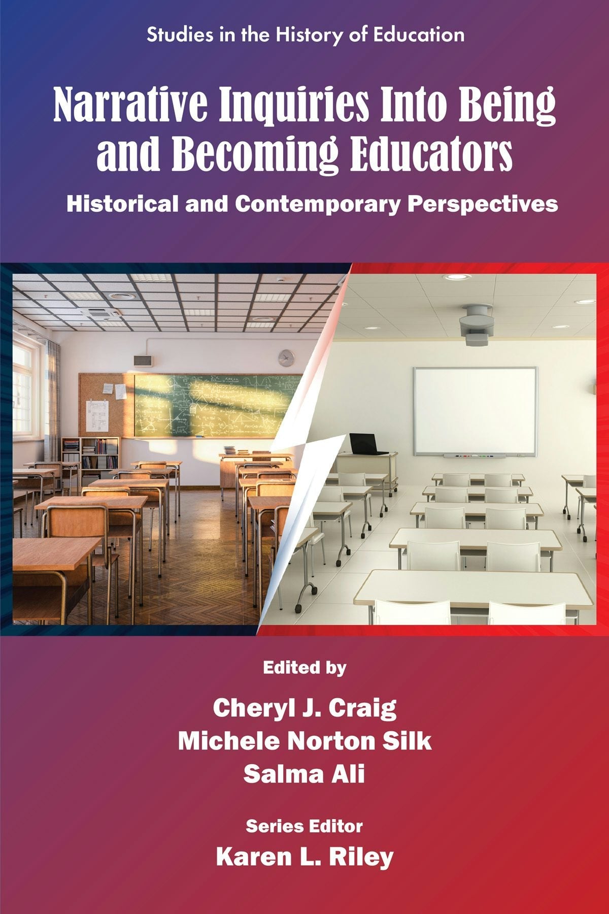 Book cover image for Narrative Inquiries Into Being and Becoming Educators ISBN: 9781805926221