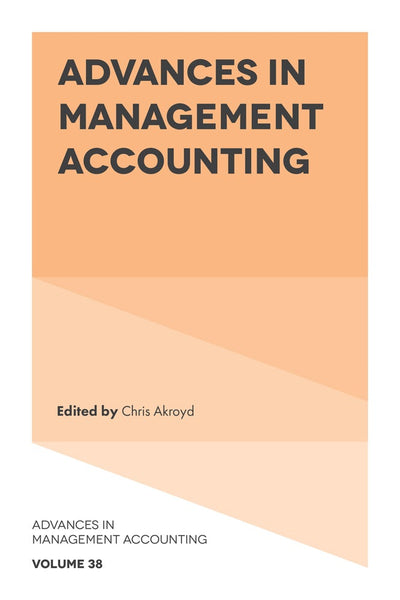 Cover image for Advances In Management Accounting, isbn: 9781805927389