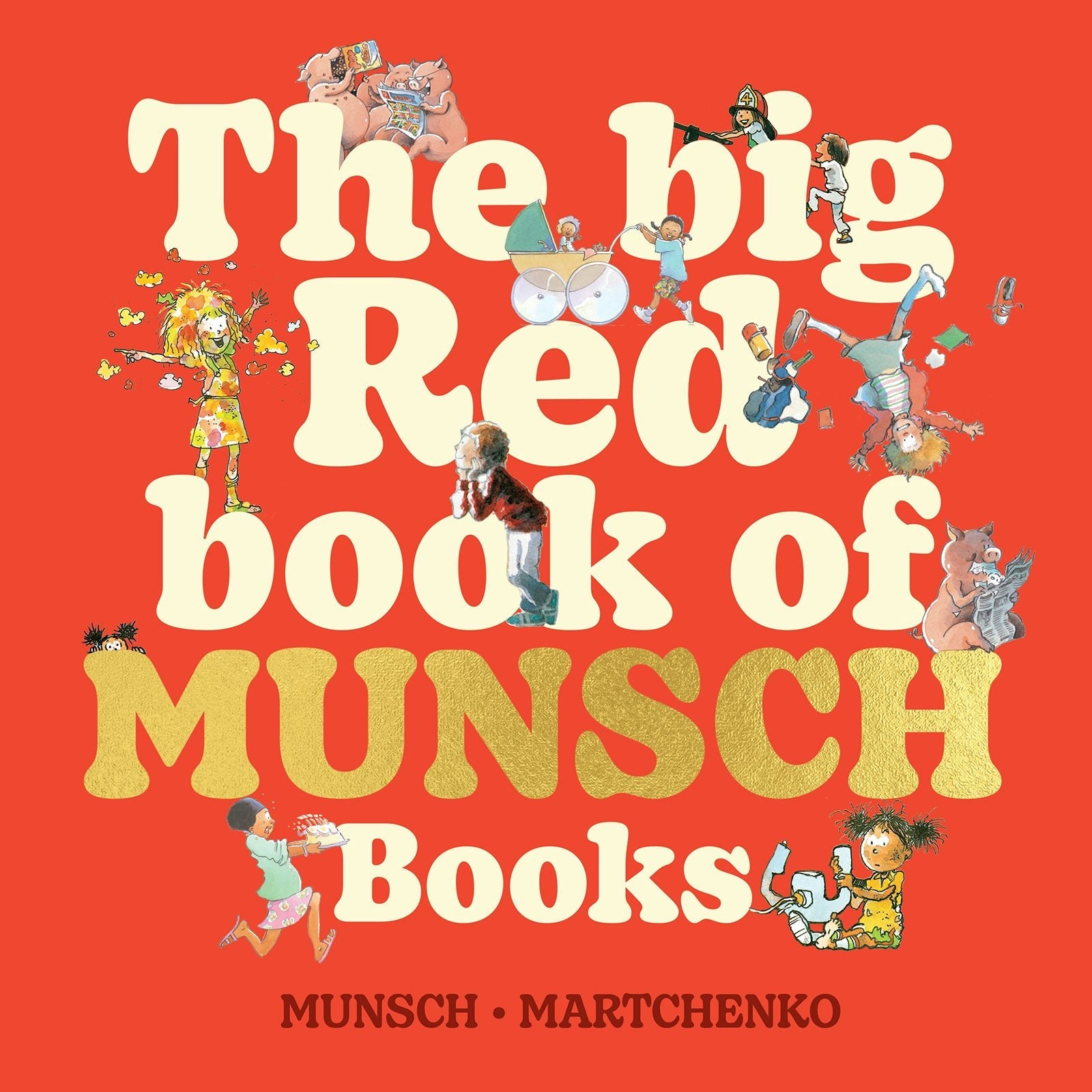Book cover image for The Big Red Book of Munsch Books ISBN: 9781834020051