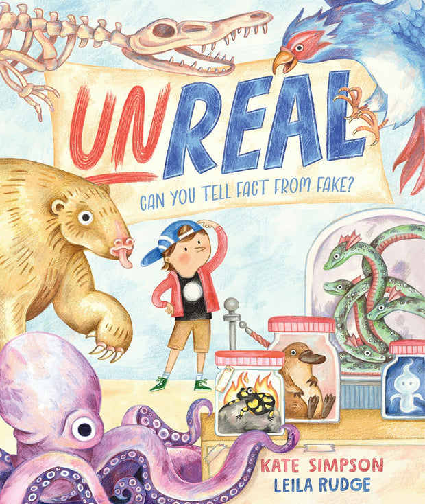 Cover image for Unreal, isbn: 9781834020150