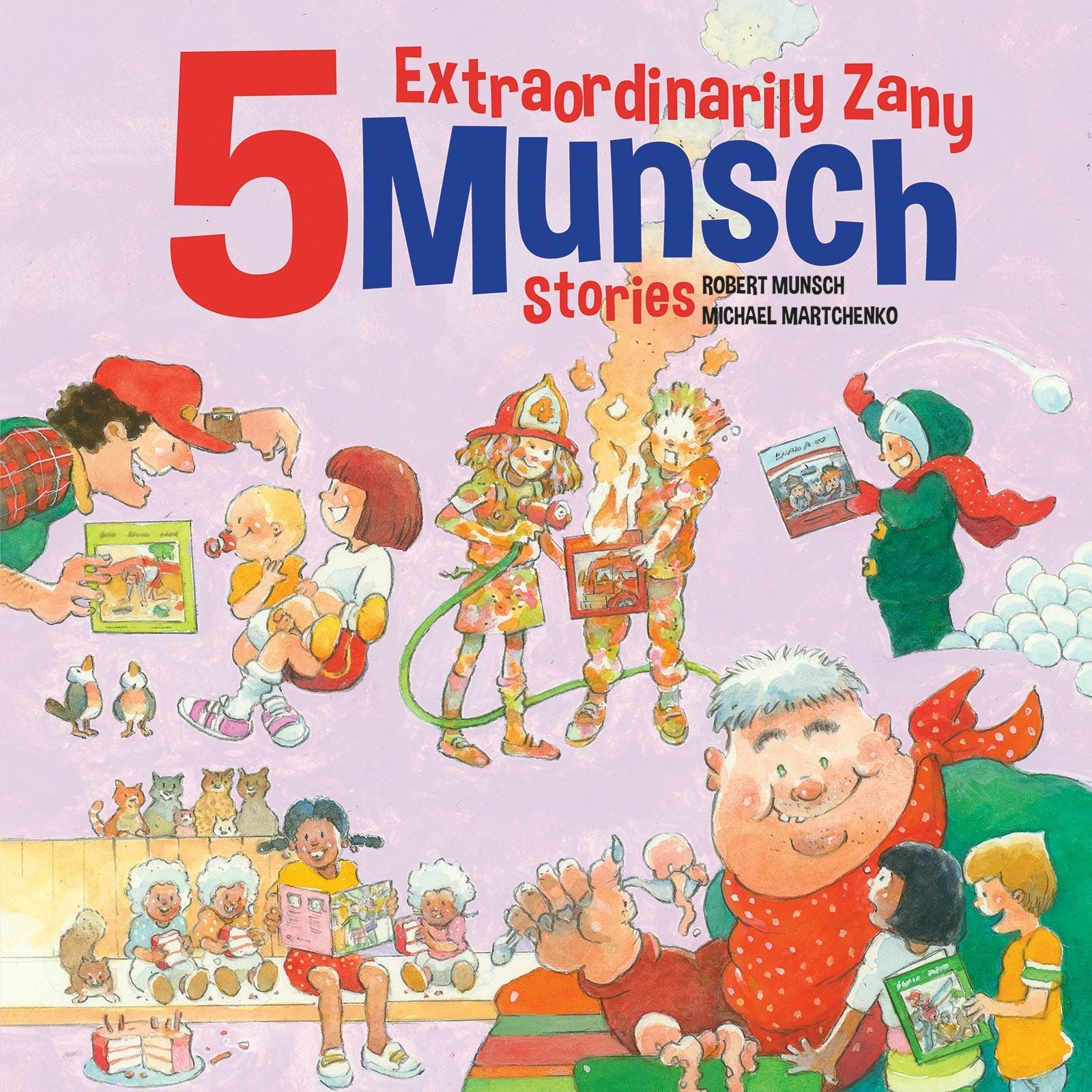Book cover image for 5 Extraordinarily Zany Munsch Stories ISBN: 9781834020280