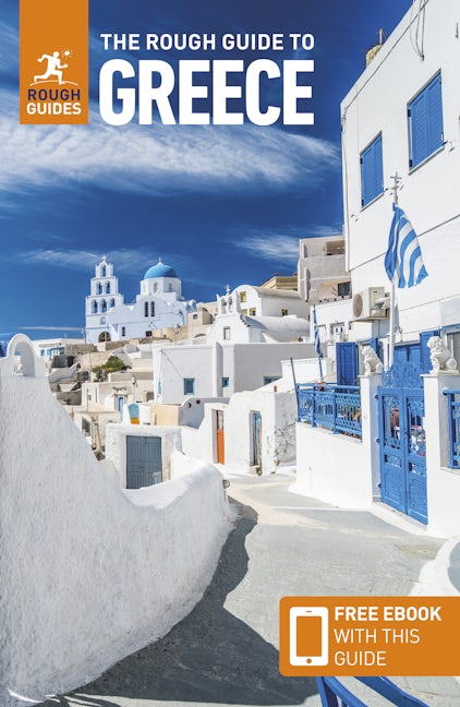 Book cover image for The Rough Guide to Greece: Travel Guide with eBook ISBN: 9781835292075