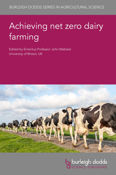 Cover image for Achieving net zero dairy farming, isbn: 9781835450185