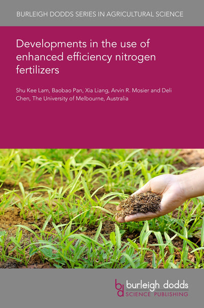 Cover image for Developments in the use of enhanced efficiency nitrogen fertilizers, isbn: 9781835450932