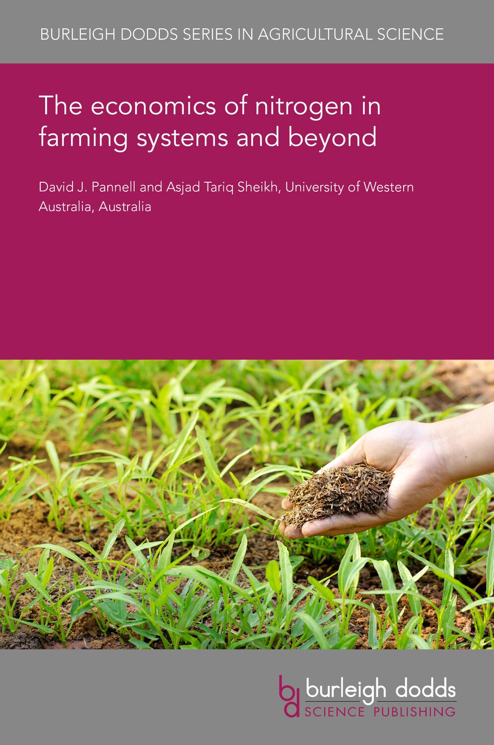 Book cover image for The economics of nitrogen in farming systems and beyond ISBN: 9781835450956