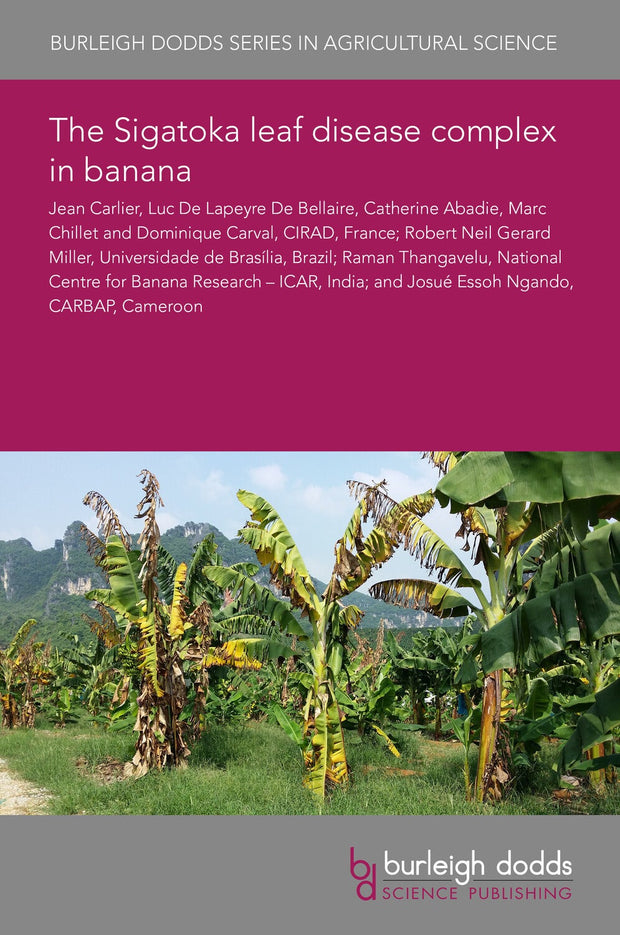 Cover image for The Sigatoka leaf disease complex in banana, isbn: 9781835451007