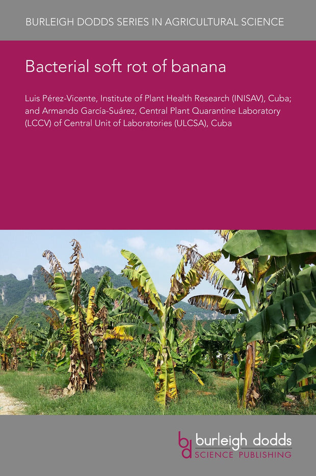Cover image for Bacterial soft rot of banana, isbn: 9781835451090