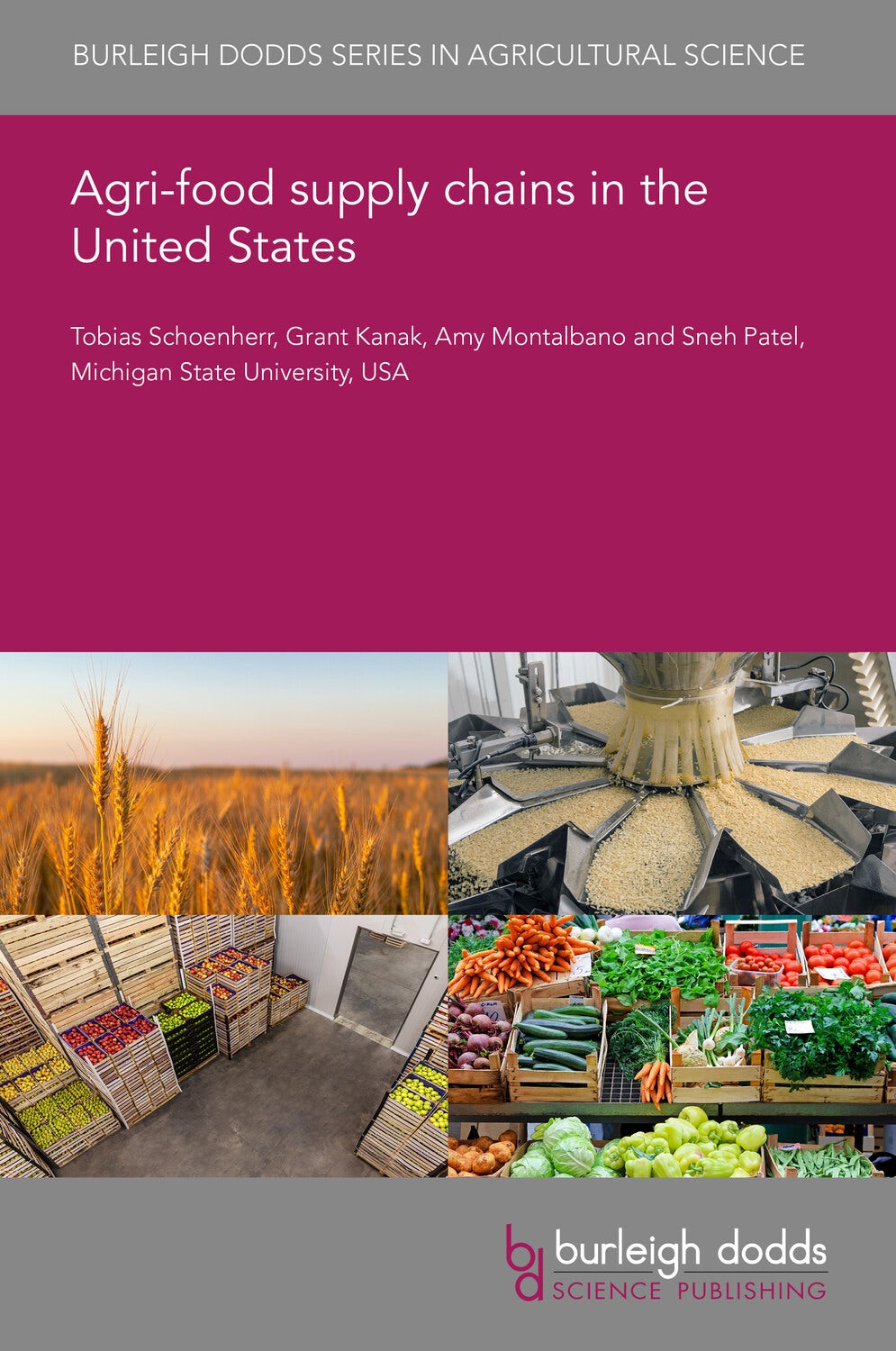 Book cover image for Agri-food supply chains in the United States ISBN: 9781835451526