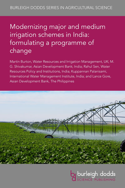 Cover image for Modernizing major and medium irrigation schemes in India: formulating a programme of change, isbn: 9781835451809