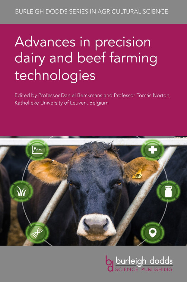 Cover image for Advances in precision dairy and beef farming technologies, isbn: 9781835451946