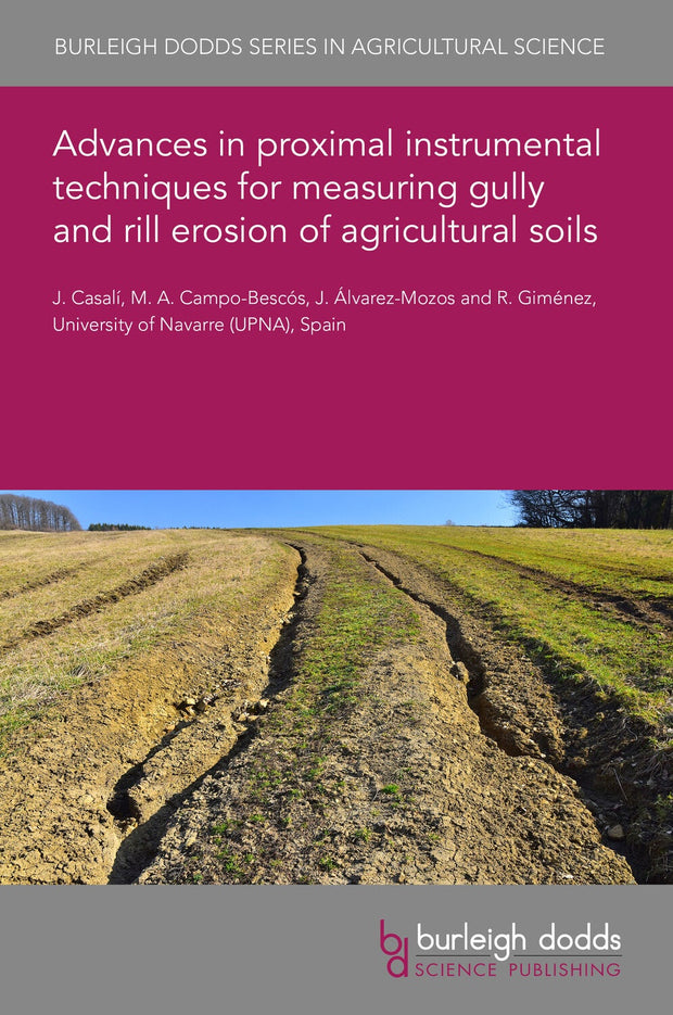 Cover image for Advances in proximal instrumental techniques for measuring gully and rill erosion of agricultural soils, isbn: 9781835452233