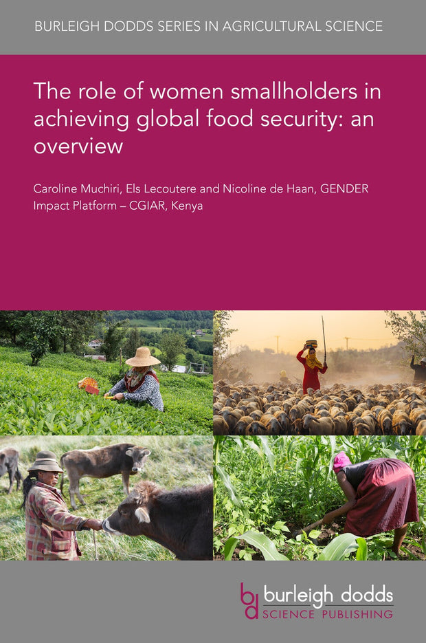 Cover image for The role of women smallholder farmers in achieving global food security: an overview, isbn: 9781835453360