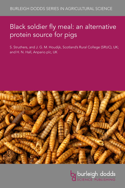 Cover image for Black soldier fly meal: an alternative protein source for pigs, isbn: 9781835453414