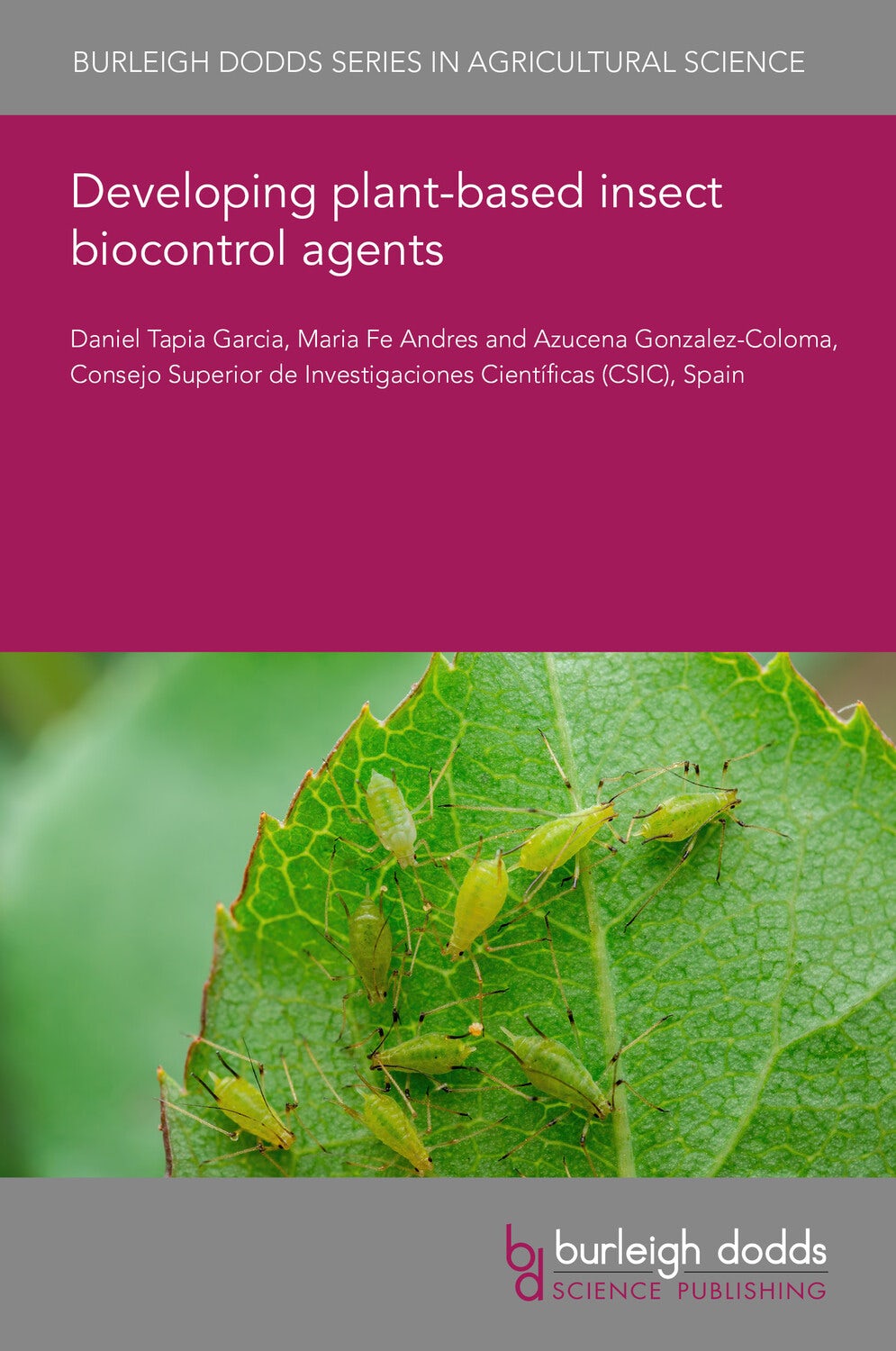 Book cover image for Developing plant-based insect biocontrol agents ISBN: 9781835453650