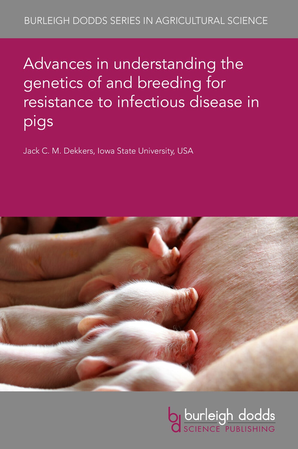 Book cover image for Advances in understanding the genetics of and breeding for resistance to infectious disease in pigs ISBN: 9781835453988