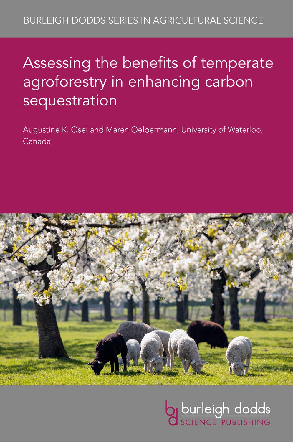 Book cover image for Assessing the benefits of temperate agroforestry in enhancing carbon sequestration ISBN: 9781835454084