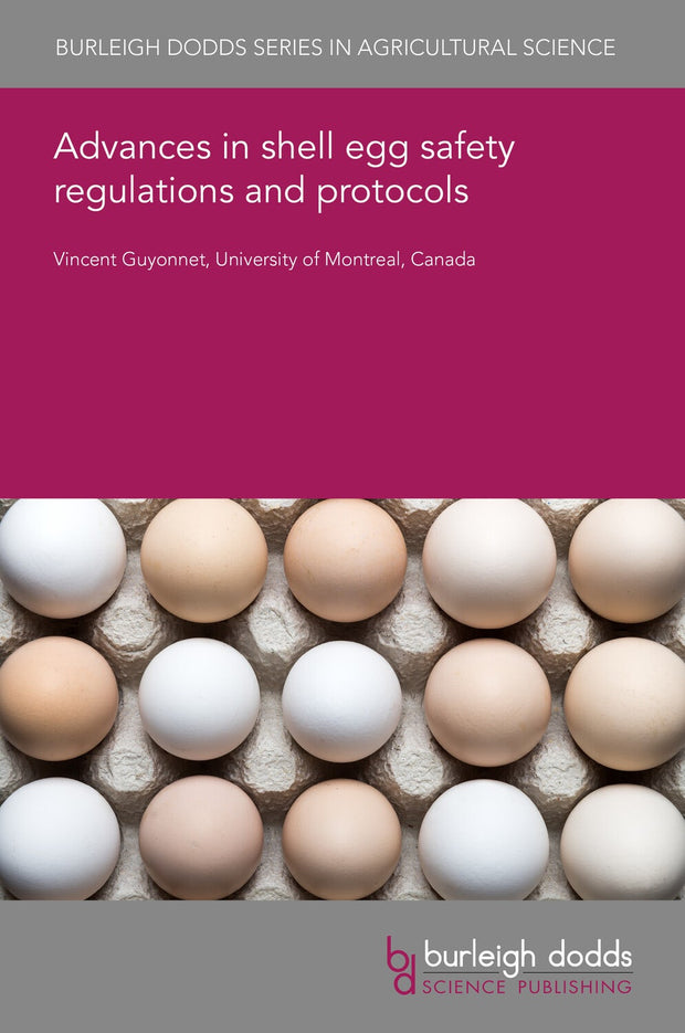 Cover image for Advances in shell egg safety regulations and protocols, isbn: 9781835455074