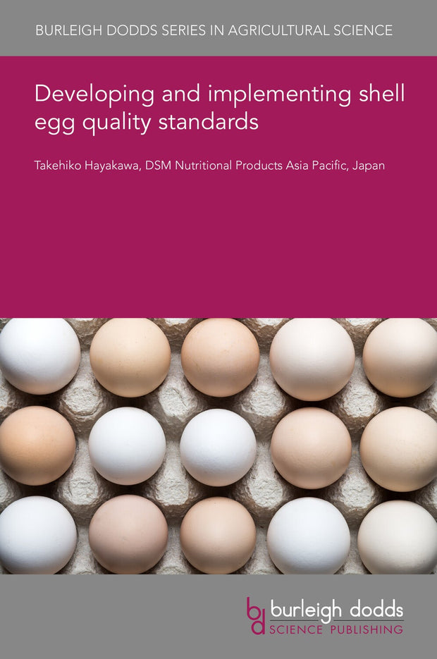 Cover image for Developing and implementing shell egg quality standards, isbn: 9781835455128