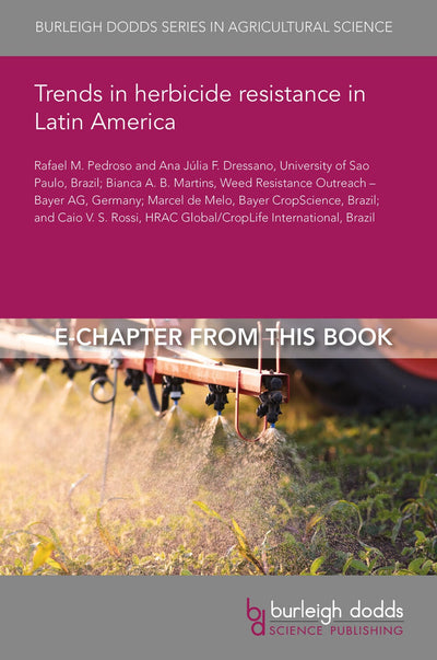 Cover image for Trends in herbicide resistance in Latin America, isbn: 9781835455463