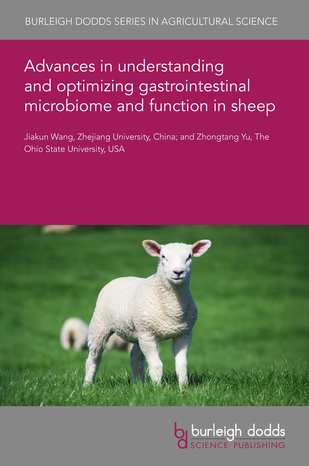 Book cover image for Advances in understanding and optimizing gastrointestinal microbiome and function in sheep ISBN: 9781835455838