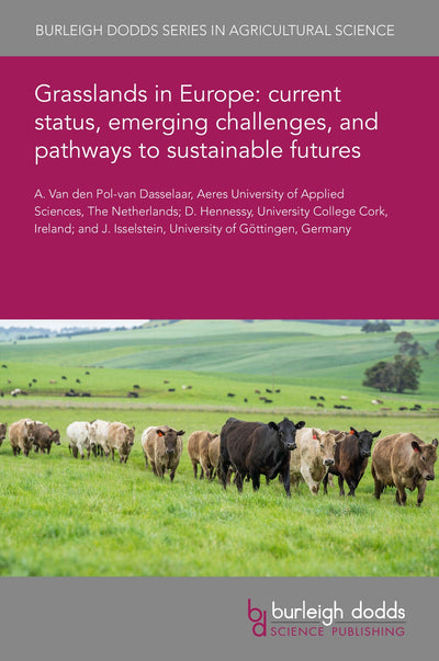 Cover image for Grasslands in Europe: current status, emerging challenges, and pathways to sustainable futures, isbn: 9781835456187