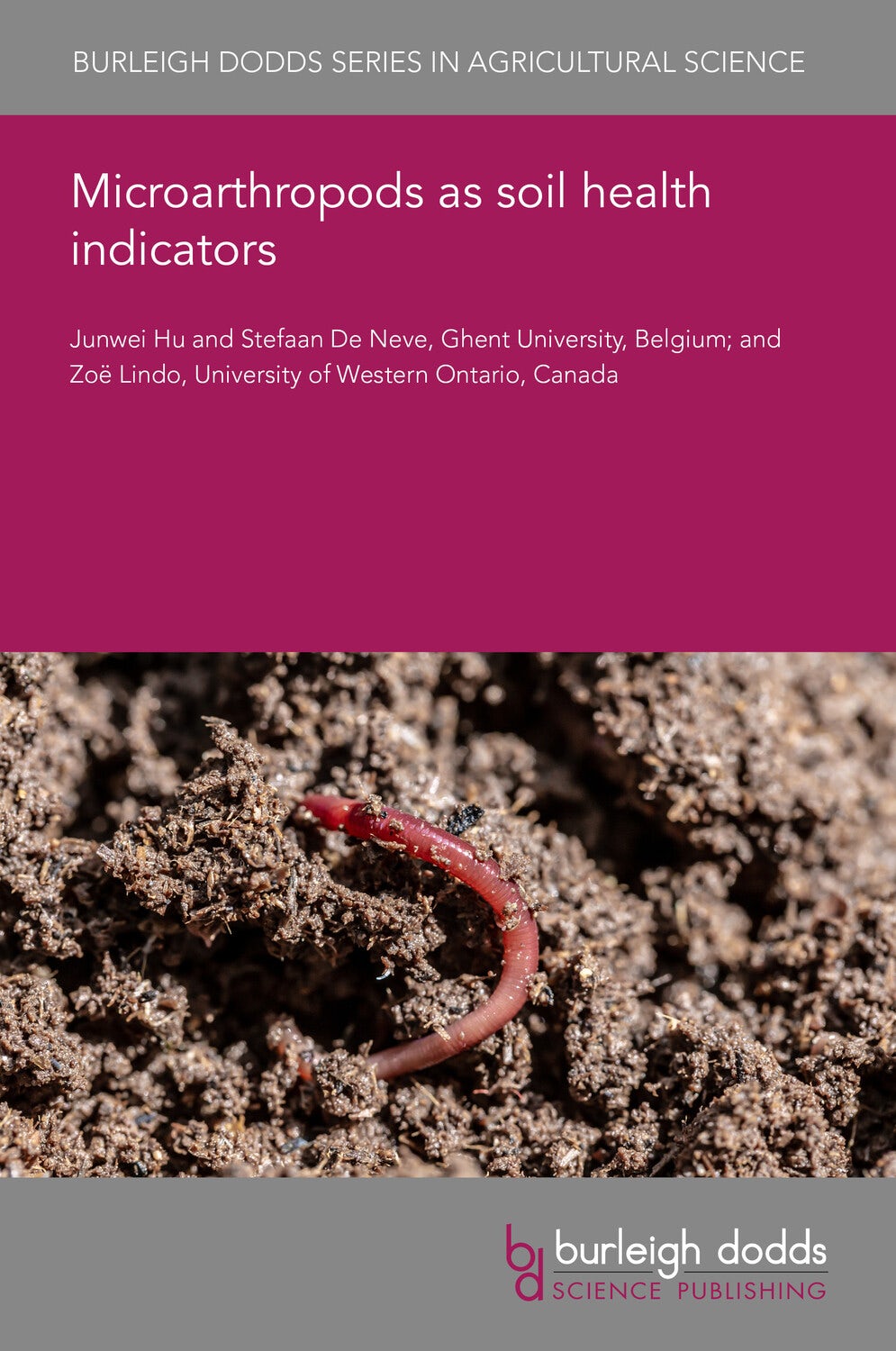 Book cover image for Microarthropods as soil health indicators ISBN: 9781835456279