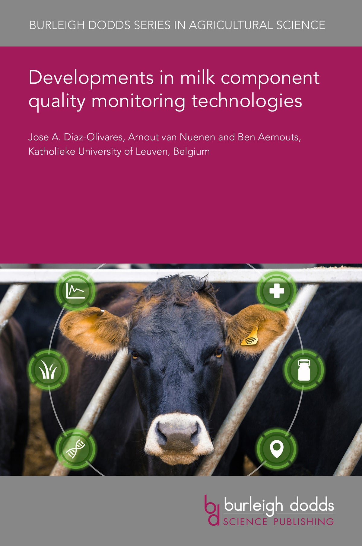 Cover image for Developments in milk component quality monitoring technologies ISBN 9781835458730