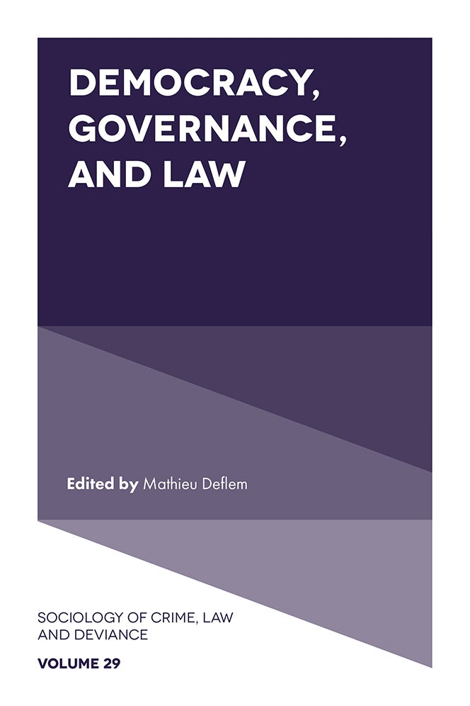 Book cover image for Democracy, Governance, and Law ISBN: 9781835493953