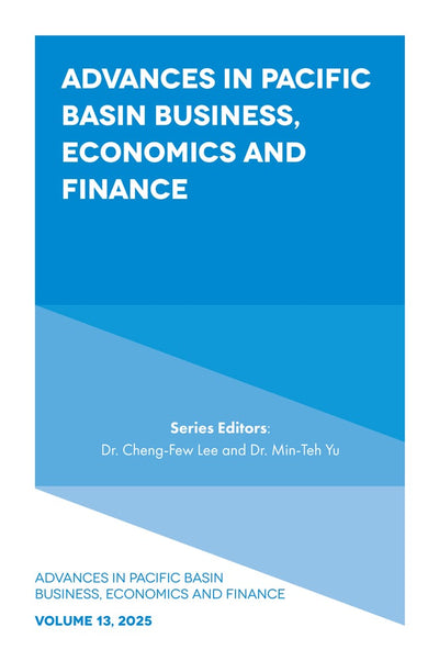 Cover image for Advances in Pacific Basin Business, Economics and Finance, isbn: 9781835496855