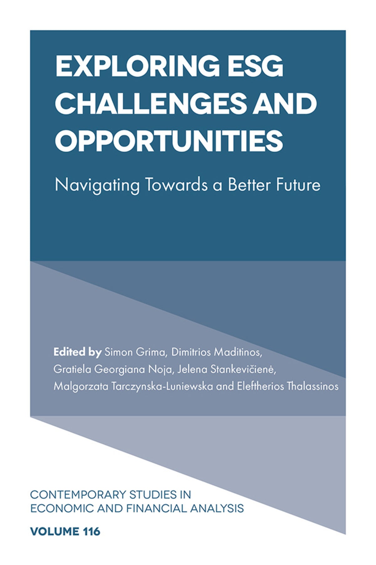 Cover image for Exploring ESG Challenges and Opportunities ISBN 9781835499115