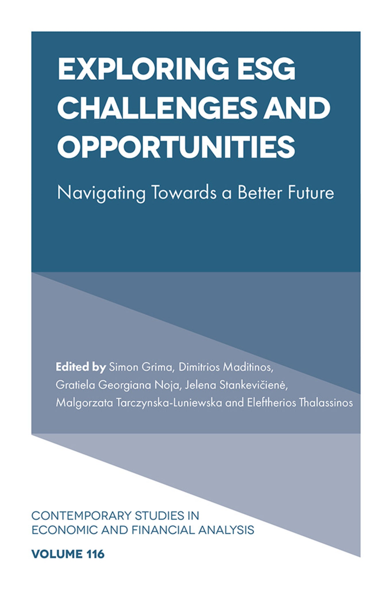 Cover image for Exploring ESG Challenges and Opportunities ISBN 9781835499115