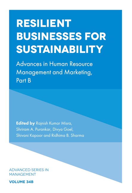 Book cover image for Resilient Businesses for Sustainability ISBN: 9781836081296