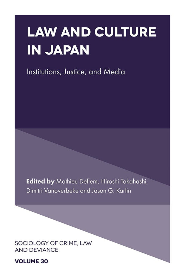Cover image for Law and Culture in Japan, isbn: 9781836088691